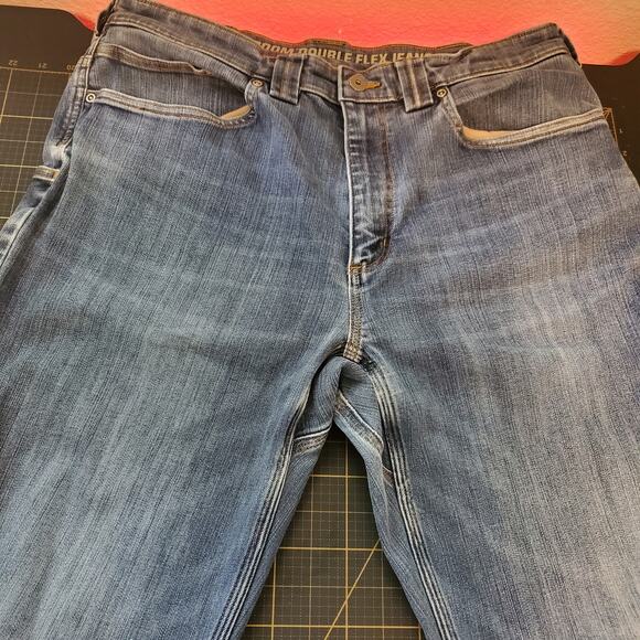 Duluth Trading Co. Ballroom Double Flex Jeans 36 Denim Workwear Durable Stretch - Picture 10 of 11